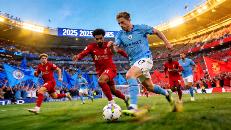 英超2026赛季曼城对阵利物浦激烈比赛